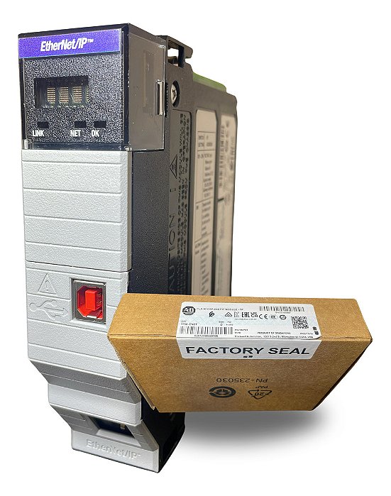 Allen-bradley 1756-en2t Ser. D Módulo Ethernet Controllogix