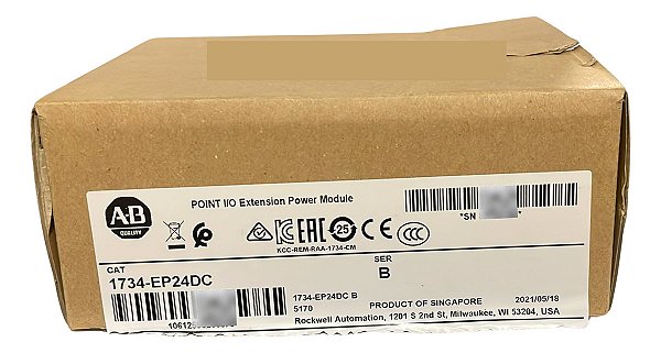 Allen-bradley 1734-ep24dc Fonte De Alimentação Clp Point I/o