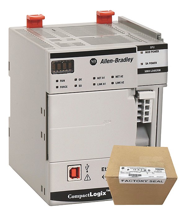 Allen-bradley 5069-l330er Compactlogix 3mb Enet Controller
