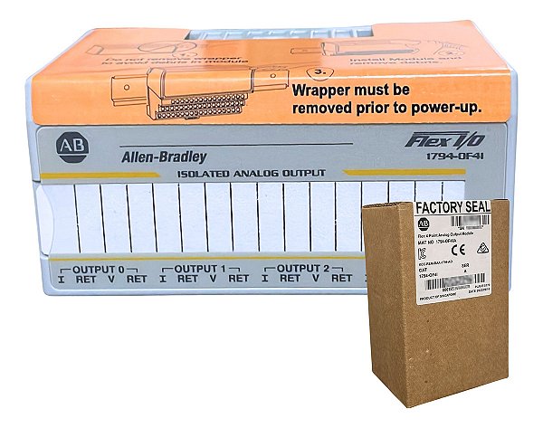 Allen-bradley 1794-of4i 4 Saídas Analógicas Isoladas Flex Io