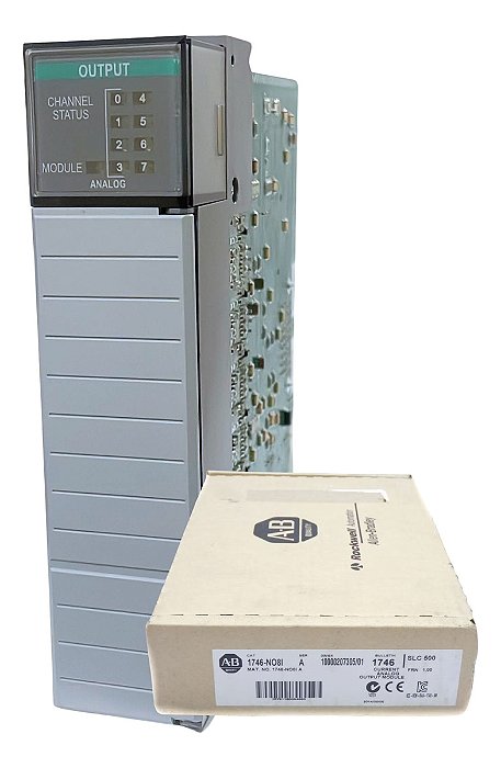 Allen-bradley 1746-no8i Módulo De 8 Saídas Analógicas Slc500