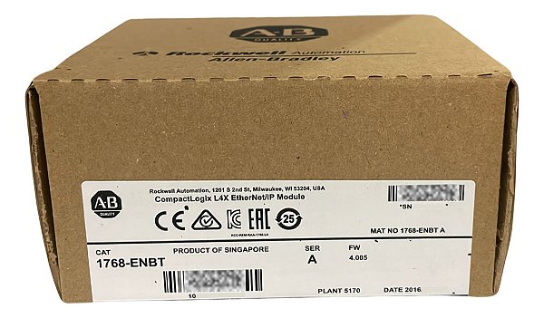 Allen-bradley 1768-enbt Módulo Comm Ethernet/ip Compact I/o