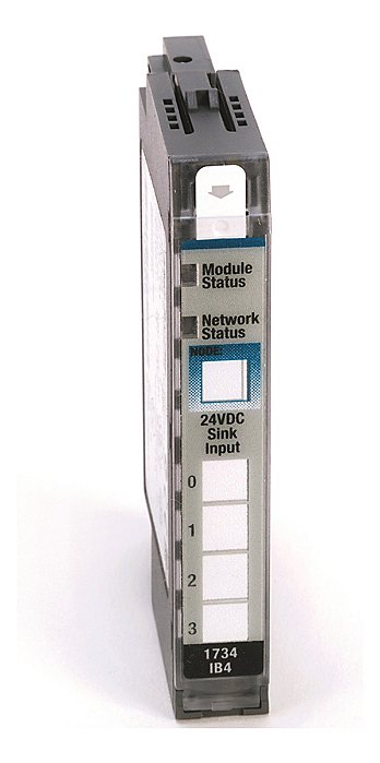 Allen-bradley 1734-ib4 Módulo Com 4 Entradas 24v Dc Point Io