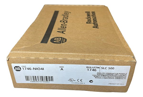 Allen-bradley 1746-nio4i Modulo Combo In/out Analogic Slc500