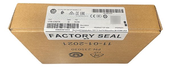 Allen-bradley 1756-en2tk Adapter Ethernetip Contrologix 100m