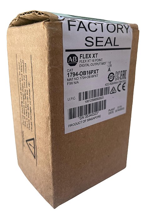 Allen-bradley 1794-ob16pxt Flex Xt 16 Point Digital Output