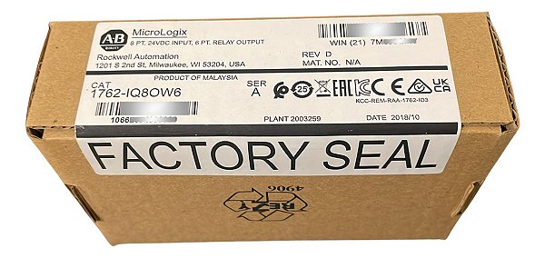 Allen-bradley 1762-iq8ow6 Módulo Digital Clp Micrologix