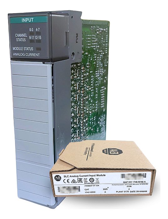 Allen-bradley 1746-ni16i Modulo Entrada Analog Slc500 Novo