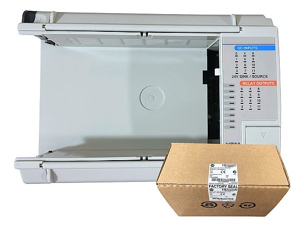 Allen-bradley 1764-24bwa Base Micrologix 1500 24 Pontos E/s
