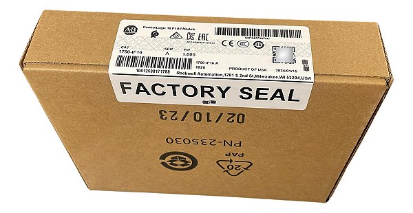 Allen-bradley 1756-if16 Cartão Entrada Analogic Controllogix