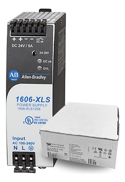 Allen-bradley 1606-xls120e Power Supply Xls 120w 5a 24v Dc