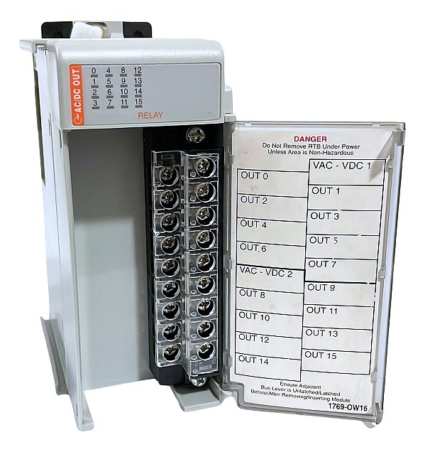 Allen-bradley 1769-ow16 Módulo De 16 Saídas A Relé Compactio