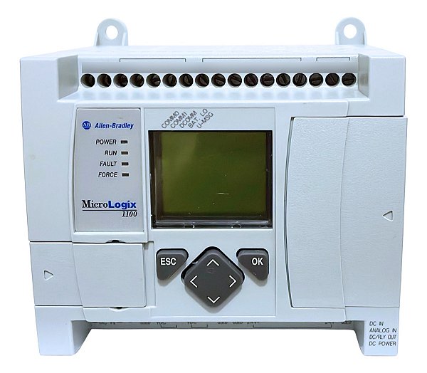 Allen-bradley 1763-l16bbb Micrologix 1100 16 Point Controler