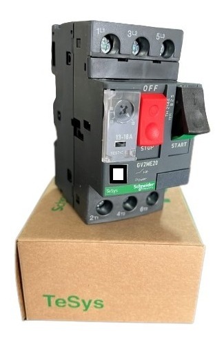 Disjuntor Motor Termomagnético 13-18a Gv2me20 Schneider
