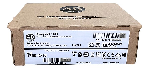 Allen-bradley 1769-iq16 Compactlogix Module