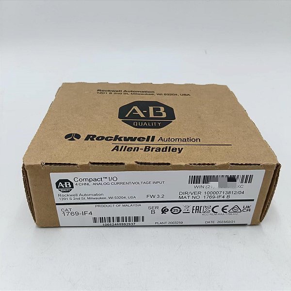 Allen Bradley 1769-if4 Modulo 4x Analog Input Compactlogix
