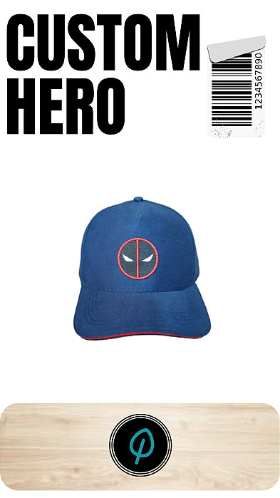 Boné Aba Curva Custom Hero