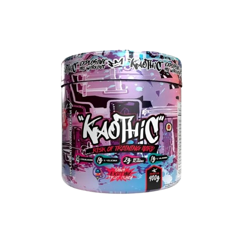 PRÉ TREINO KAOTHIC 400g SABOR EXOTHIL FRUIT PUNCH