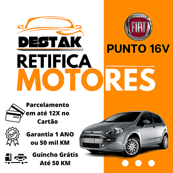 Retifica Motor Punto Linea 16V