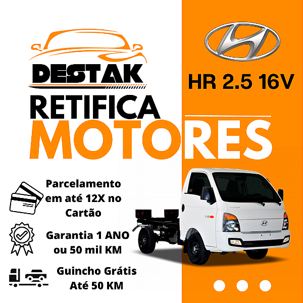 Retifica do Motor HR 2.5 16V