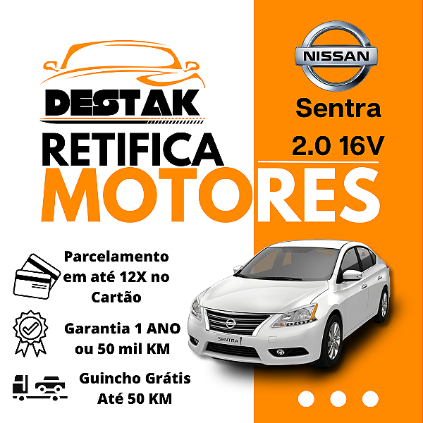 Retifica Motor Sentra 2.0 16V