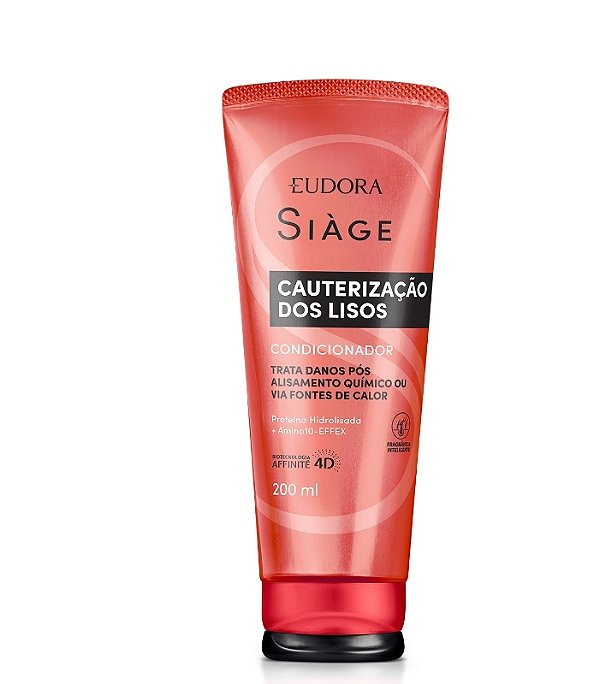 Siàge Cauterização dos lisos condicionador Eudora 200ml