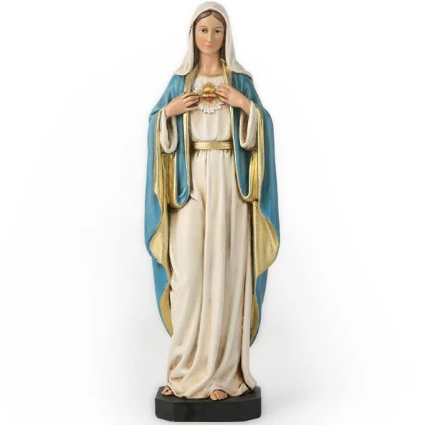 Figura do Imaculado Coração de Maria Católico