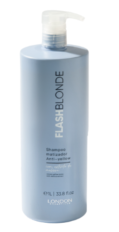 SHAMPOO FLASH BLONDE 1L LONDON COSMÉTICOS