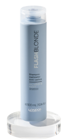 SHAMPOO MATIZADOR FLASH BLOND 300ml  LONDON COSMÉTICOS
