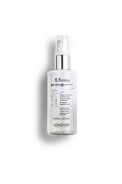 FIBER SÉRUM 3D RECONSTRUTOR 60ml  LONDON COSMÉTICOS