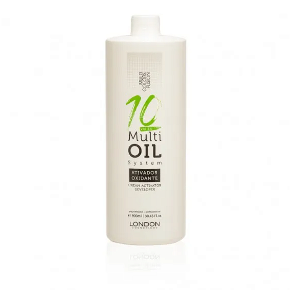 CREME OXIDANTE 10 VOL MULTI OIL SYSTEM 900 ml LONDON COSMÉTICOS