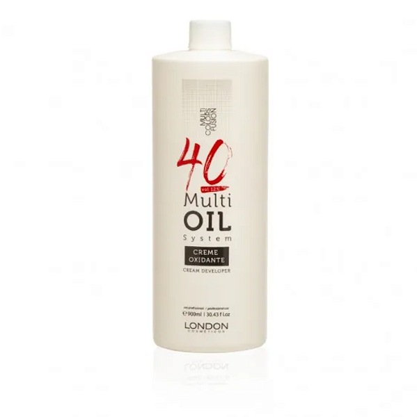 CREME OXIDANTE 40 VOL MULTI OIL SYSTEM  900 ml LONDON COSMÉTICOS