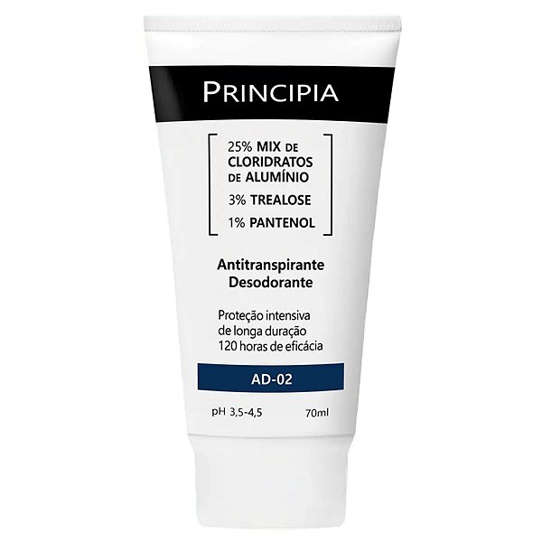 Desodorante Antitranspirante Emulsão Principia Ad-02 70ml