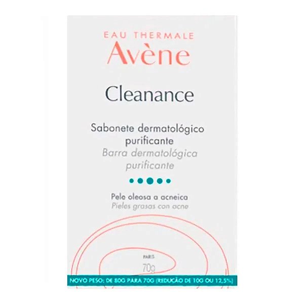 Sabonete em Barra Purificante Avène Cleanance 70g