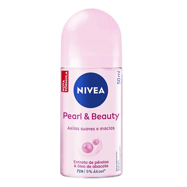 Desodorante Antitranspirante Roll On Nivea Pearl & Beauty 50ml