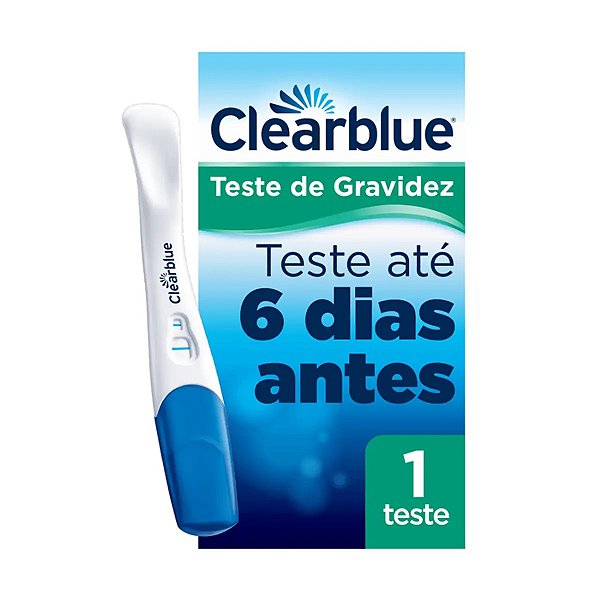 Teste de Gravidez ClearBlue Saiba Antes 1 Unidade