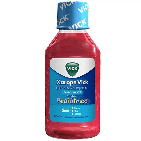 Expectorante Vick Pedriátrico 13,3mg/ml 120ml