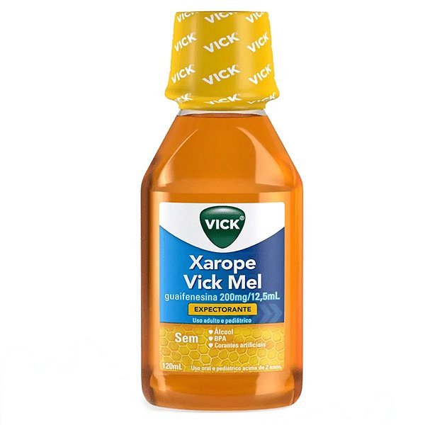Expectorante Xarope Vick 200mg/12,5ml 100ml
