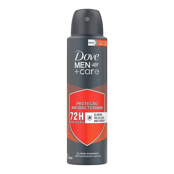 Desodorante Aerosol Dove Men+Care Proteção Antibacteriana 150ml