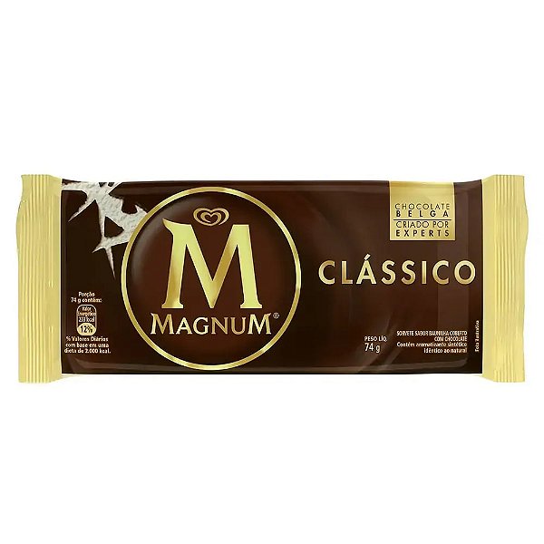 Sorvete Kibon Magnum Clássico 74g