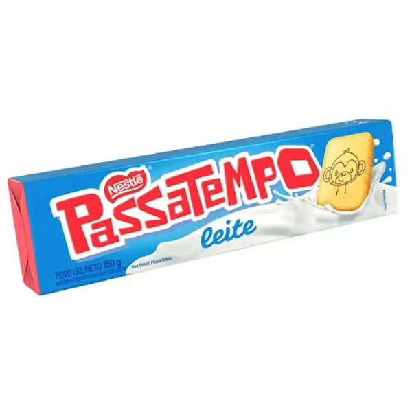 Biscoito ao leite com 150g - Passa Tempo