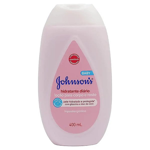 Loção Hidratante Rosa - Johnson s Baby - 400ml