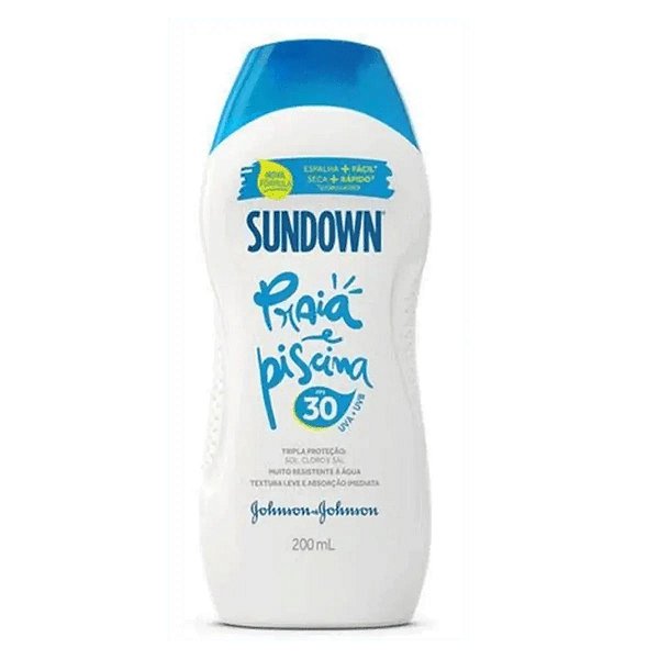 Protetor Solar Sundown Praia e Piscina FPS30 200ml