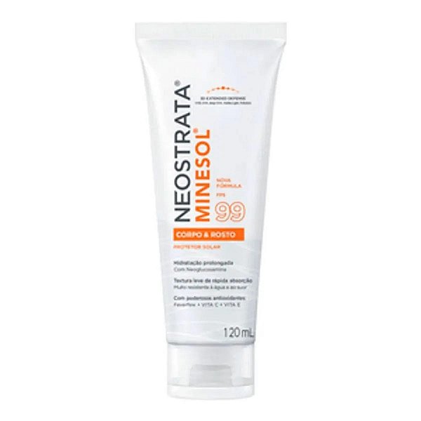 Protetor Solar Corpo e Rosto Neostrata FPS 99 Minesol 120ml