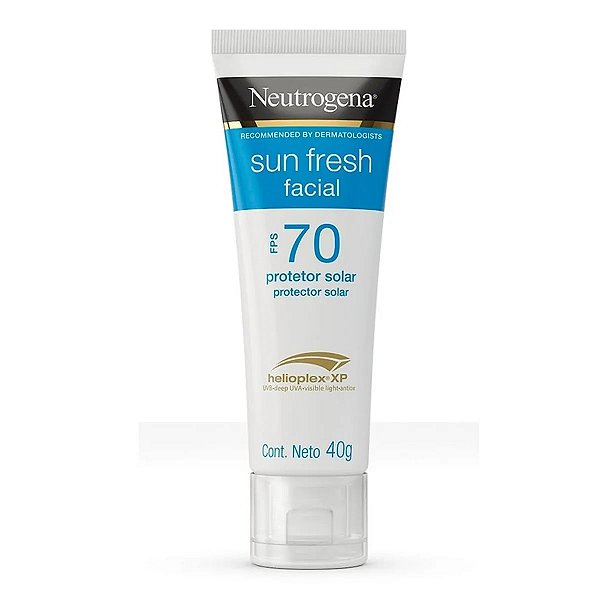 Protetor Solar Facial Neutrogena Sun Fresh FPS70 40g