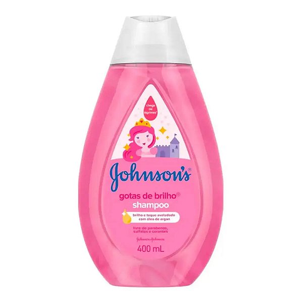 Shampoo Johnson s Baby Gotas de Brilho 400ml