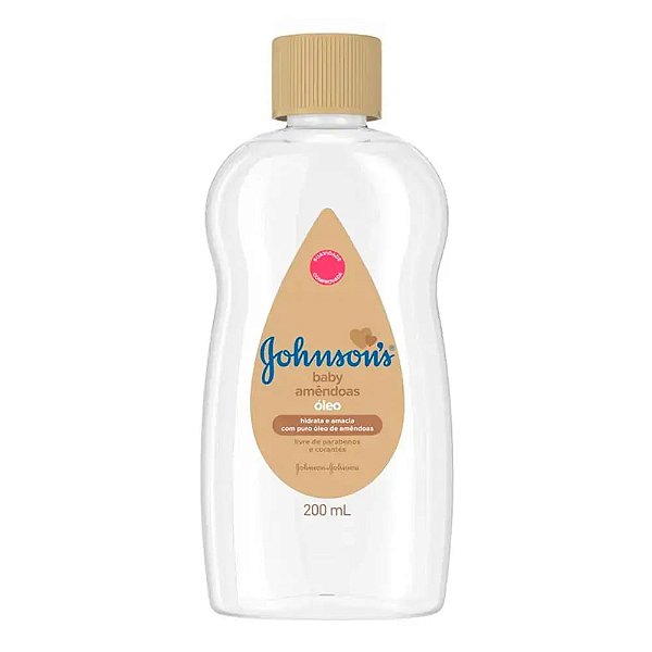 Óleo Johnson s Baby Amêndoas 200ml