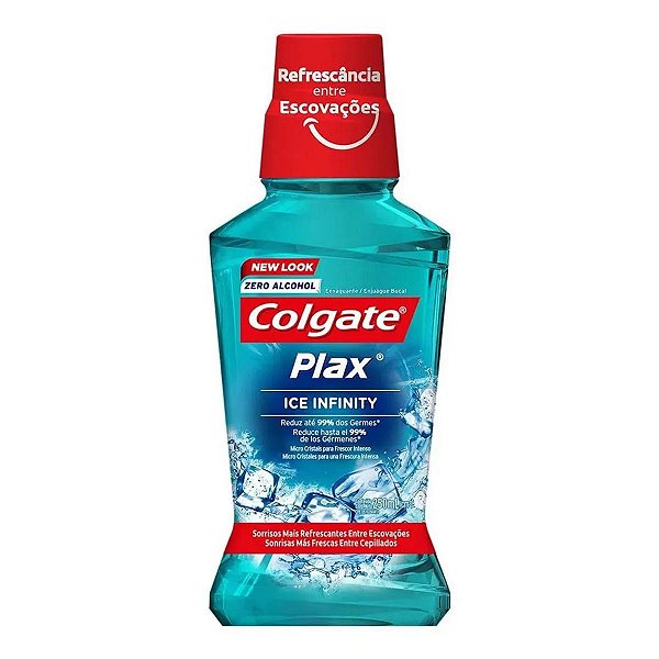 Enxaguante Bucal Colgate Plax Ice Infinity 250ml
