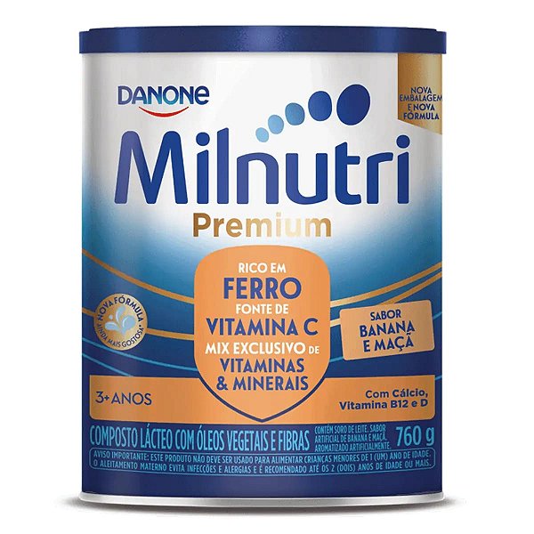 Composto Lácteo Milnutri Vitamina de Frutas 760g