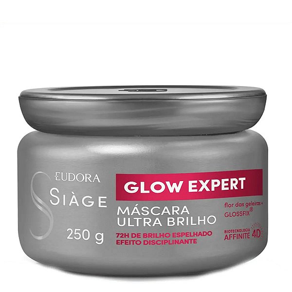 Máscara Capilar Eudora Siàge Flor das Geleiras Glow Expert 250g